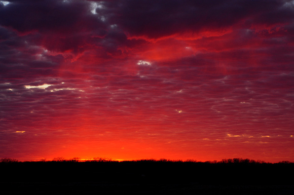 Alto Cumulus Sunset Sequence