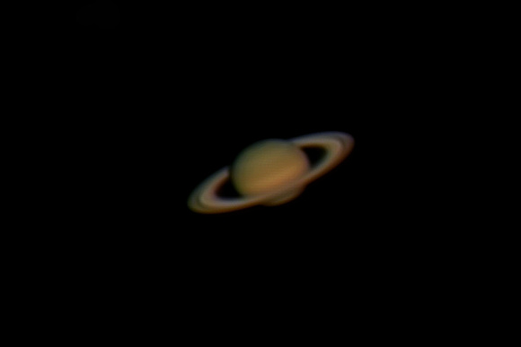 Saturn Through Amateur Telescope