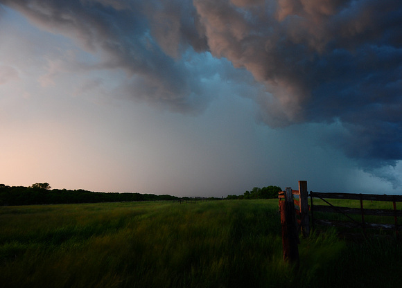 Storms over Blowing Grasses