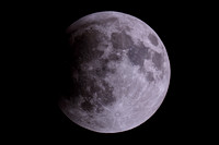 Partial Phase of the Lunar Eclipse