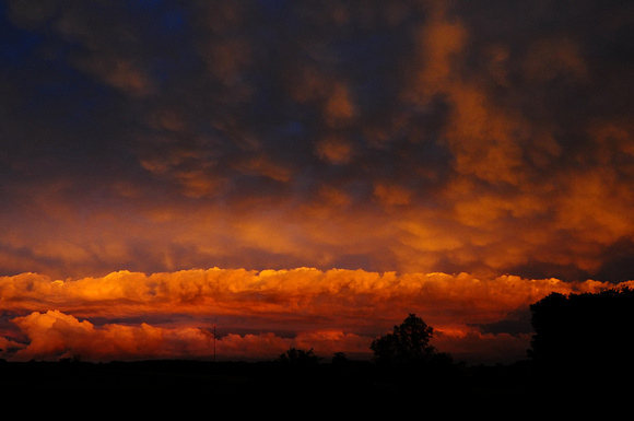 Sky Filler Sunset Following Storms