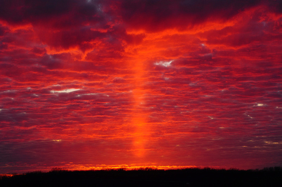 Alto Cumulus Sunset Sequence